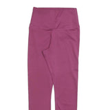 NIKE Womens Joggers Purple Slim Skinny S W20 L26 Activewear Leggings