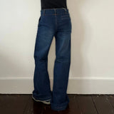 Unbranded Jeans - 30W UK 10 Blue Cotton Blend