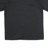 DICKIES Mens Black L Workwear Short Sleeve Shirt Cotton Polyester Blend