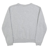 FILA Mens Grey Cotton Blend Crew Neck Sweatshirt M Classic Logo Pullover