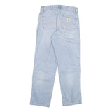 CARHARTT Mens Regular Fit Denim Light Blue Jeans W28 L32 Durable Cotton Blend