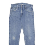 LEVI'S 505 Mens Jeans Blue Regular Straight Denim Medium W30 L32 Classic Zip