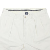 POLO RALPH LAUREN Mens White Casual Shorts XL W36 Cotton Blend Classic Fit