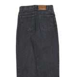 ROYAL FAKS Womens Regular Fit Straight Leg Denim Dark W27 L27 Cotton Blend Zip