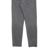 LEVI'S Womens Slim Grey Denim Slim Jeans Cotton Blend W26 L28 Button Closure