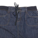 FADED GLORY Womens Blue Denim Mini Skirt Cotton Blend S Casual Stylish