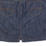 FADED GLORY Womens Blue Denim Mini Skirt Cotton Blend S Casual Stylish