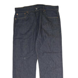 LEVI'S 501 Mens Jeans Blue Regular Straight Denim Raw W38 L30 Classic Fit Zip
