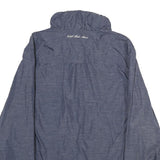 U.S. POLO ASSN Mens Blue Zip Jacket S Woven Lightweight Casual