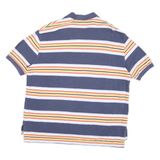 POLO RALPH LAUREN Mens Blue & Yellow Striped Short Sleeve Polo Shirt XL
