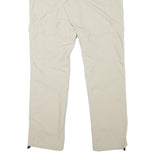 TREVOLUTION Womens Regular Beige Polyester Blend Zip Trousers W30 L31 Casual