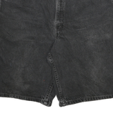 LEVI'S Mens Black Denim Classic Fit Shorts XL W32 Casual Cotton
