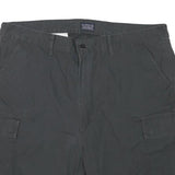 LEVIS Mens Black Cargo Shorts XL W40 Cotton Blend Comfortable Fit Casual Wear