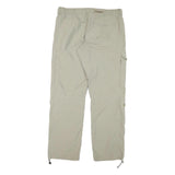 SCHOFFEL Womens Polyester Blend Beige Regular Straight Trousers W34 L30 Outdoor
