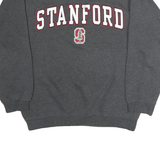 J.AMERICA Mens Grey Stanford Crew Neck S Cotton Sweatshirt Pullover
