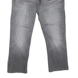 LEVI'S 514 Classic Mens Jeans Grey Regular Straight Denim Medium W34 L23 Zip