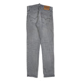LEVI'S 511 BIG E Mens Slim Grey Denim Medium W30 L32 Classic Zip Jeans