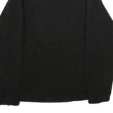 NEW BALANCE Mens Black Jacket S Polyester Zip Plain Sports Casual