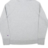 CHAMPION Mens Grey Hoodie M Cotton Blend Pullover Sweatshirt