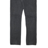 CALVIN KLEIN Mens Regular Fit Straight Leg Denim Dark Jeans W32 L32 Zip Closure