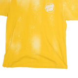 SANTA CRUZ Mens Yellow L Graphic T-Shirt Short Sleeve Crew Neck Cotton Casual