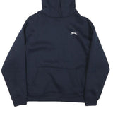 SLAZENGER Womens Navy Hoodie UK 8 Cotton Blend Casual Pullover Sweatshirt