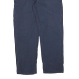 CARHARTT Mens Cotton Blend Navy Relaxed Straight Trousers W40 L34 Workwear