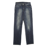 LEVI'S 514 Classic Mens Jeans Blue Regular Straight Denim Medium W29 L32