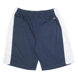 CHAMPION Mens Shorts Navy Blue & White Casual Sports 3XL W38 Polyester Blend