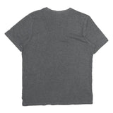 FILA Mens Grey Short Sleeve Crew Neck T-Shirt M Cotton Casual Wear