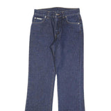 CALVIN KLEIN JEANS Womens Blue Regular Straight Denim Medium W26 L32 Zip Cotton