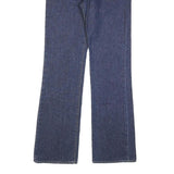 CALVIN KLEIN JEANS Womens Blue Regular Straight Denim Medium W26 L32 Zip Cotton