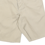 DICKIES Mens Shorts Beige Casual M W30 Workwear Cotton Blend Durable