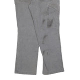 CARHARTT Mens Cotton Blend Grey Relaxed Straight Trousers W32 L30 Workwear