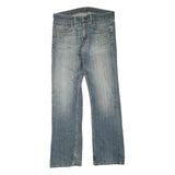 LEVI'S Mens Regular Blue Denim Medium Wash W34 L33 Classic Zip Jeans