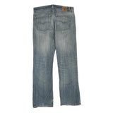 LEVI'S Mens Regular Blue Denim Medium Wash W34 L33 Classic Zip Jeans