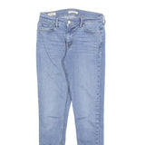 LEVI'S 710 BIG E Womens Jeans Blue Slim Skinny Denim Light W29 L30 Stretch