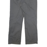 CARHARTT Mens Cotton Blend Grey Regular Straight Trousers W32 L31 Workwear Zip