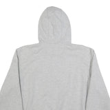 CARHARTT Mens Grey Hoodie L 1/4 Zip Pullover Cotton Blend Workwear