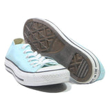 CONVERSE Chuck Taylor All Star Womens Low Top Trainers Blue Canvas UK 5 Casual