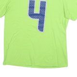 NIKE Mens Green & Blue Seattle Seahawks Hauschka Football Shirt L Short Sleeve