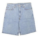 LEVI'S Mens Denim Blue Casual Shorts L W38 Classic Fit Cotton Blend