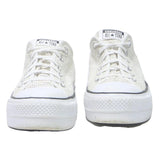 CONVERSE Chuck Taylor All Star Low Mens Lace-Up Trainers White Canvas UK 7
