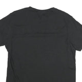 LEVI'S Mens Black Graphic T-Shirt M Short Sleeve Crew Neck Cotton Blend