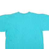 GOLDS GYM Mens Blue Graphic T-Shirt 2XL Short Sleeve Crew Neck Gymwear Fitness