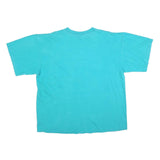 GOLDS GYM Mens Blue Graphic T-Shirt 2XL Short Sleeve Crew Neck Gymwear Fitness