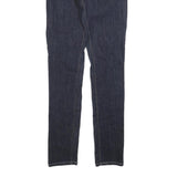 LEVI'S Womens Jeans Blue Slim Skinny Denim Raw W26 L31 Classic Zip Cotton Blend