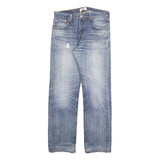 LEVI'S 501 Mens Jeans Blue Regular Straight Denim Light W30 L29 Classic Button