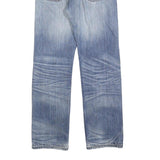 LEVI'S 501 Mens Jeans Blue Regular Straight Denim Light W30 L29 Classic Button