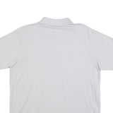 LACOSTE Mens White Short Sleeve Plain XL Cotton Blend Polo Shirt Classic